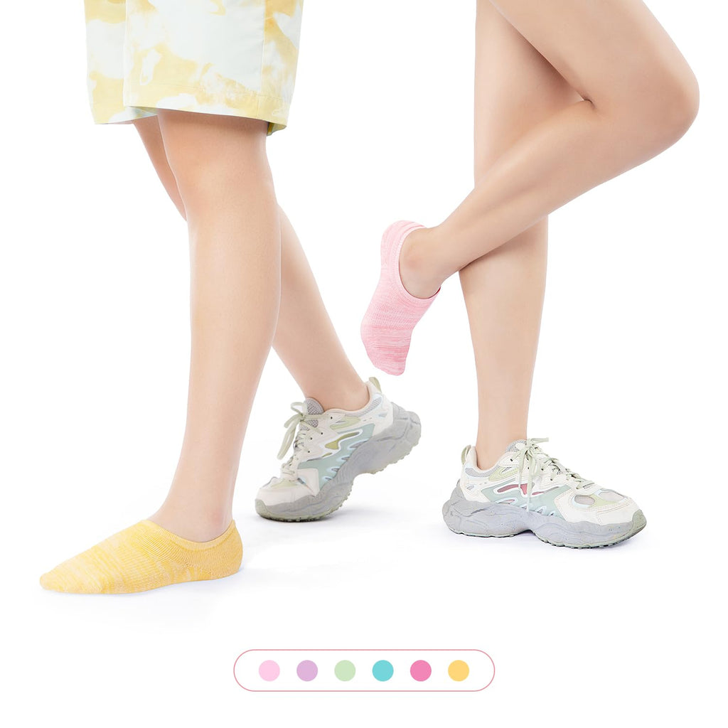 IDEGG No Show Socks Women & Men Low Cut Ankle Short Athletic Running Casual Invisible Liner Socks
