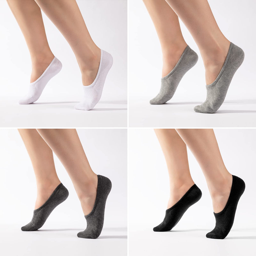 IDEGG No Show Socks Women & Men Low Cut Ankle Short Athletic Running Casual Invisible Liner Socks