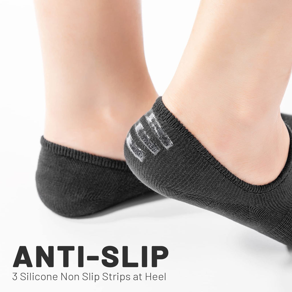 IDEGG No Show Socks Women & Men Low Cut Ankle Short Athletic Running Casual Invisible Liner Socks