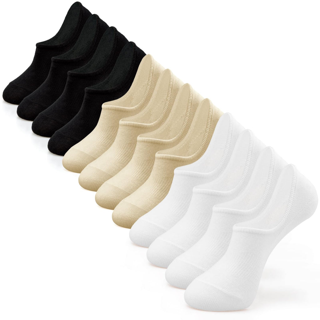 IDEGG No Show Socks Women & Men Low Cut Ankle Short Athletic Running Casual Invisible Liner Socks