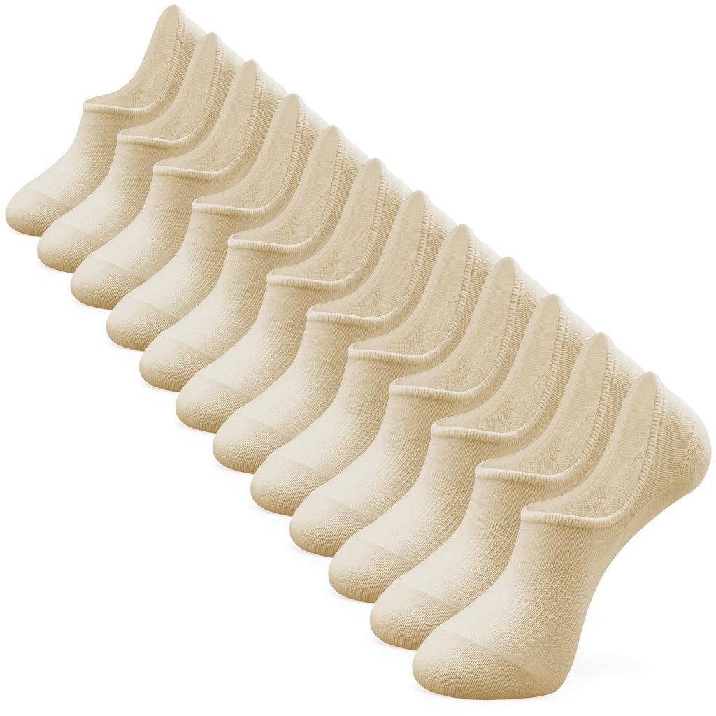 IDEGG No Show Socks Women & Men Low Cut Ankle Short Athletic Running Casual Invisible Liner Socks