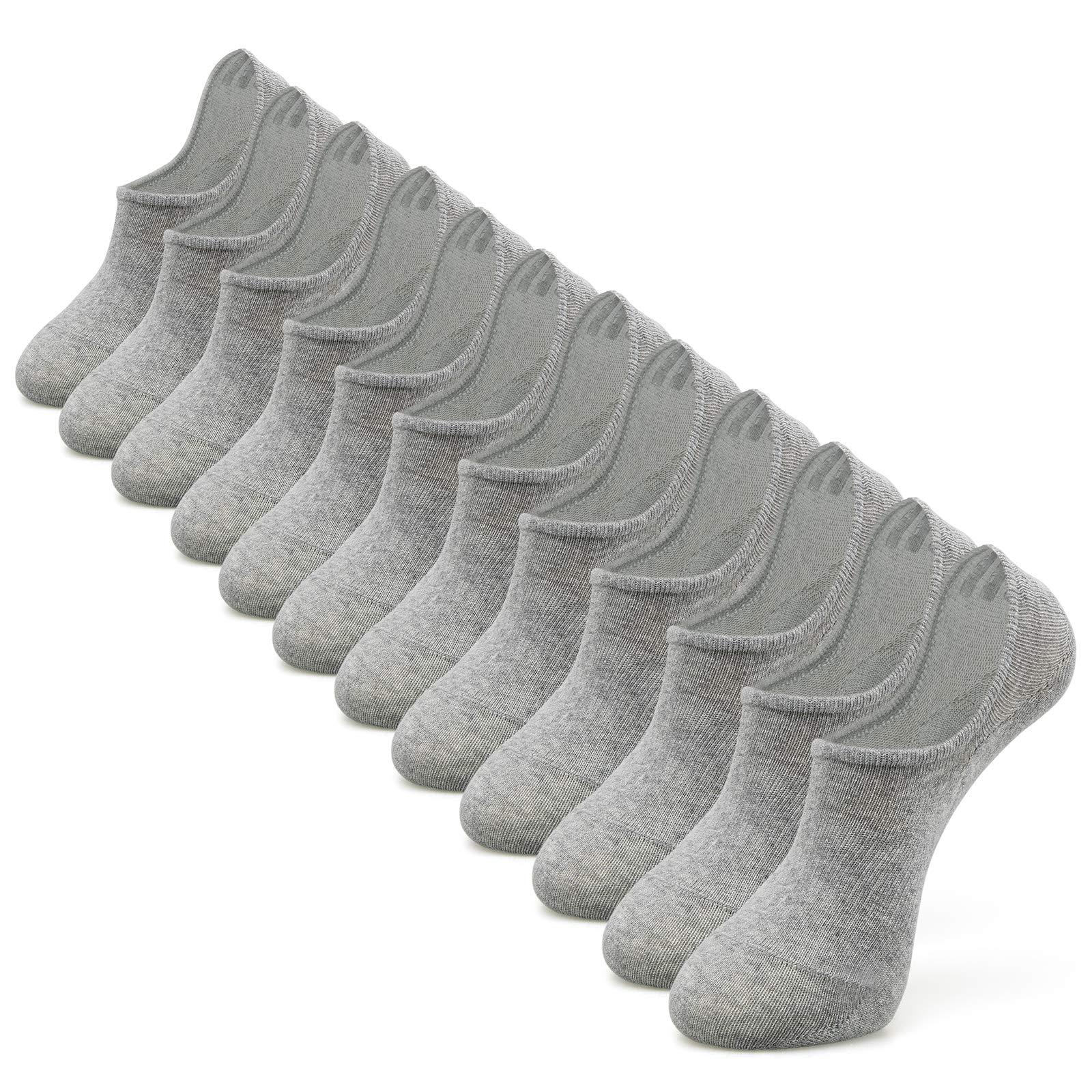 IDEGG No Show Socks Women & Men Low Cut Ankle Short Athletic Running Casual Invisible Liner Socks