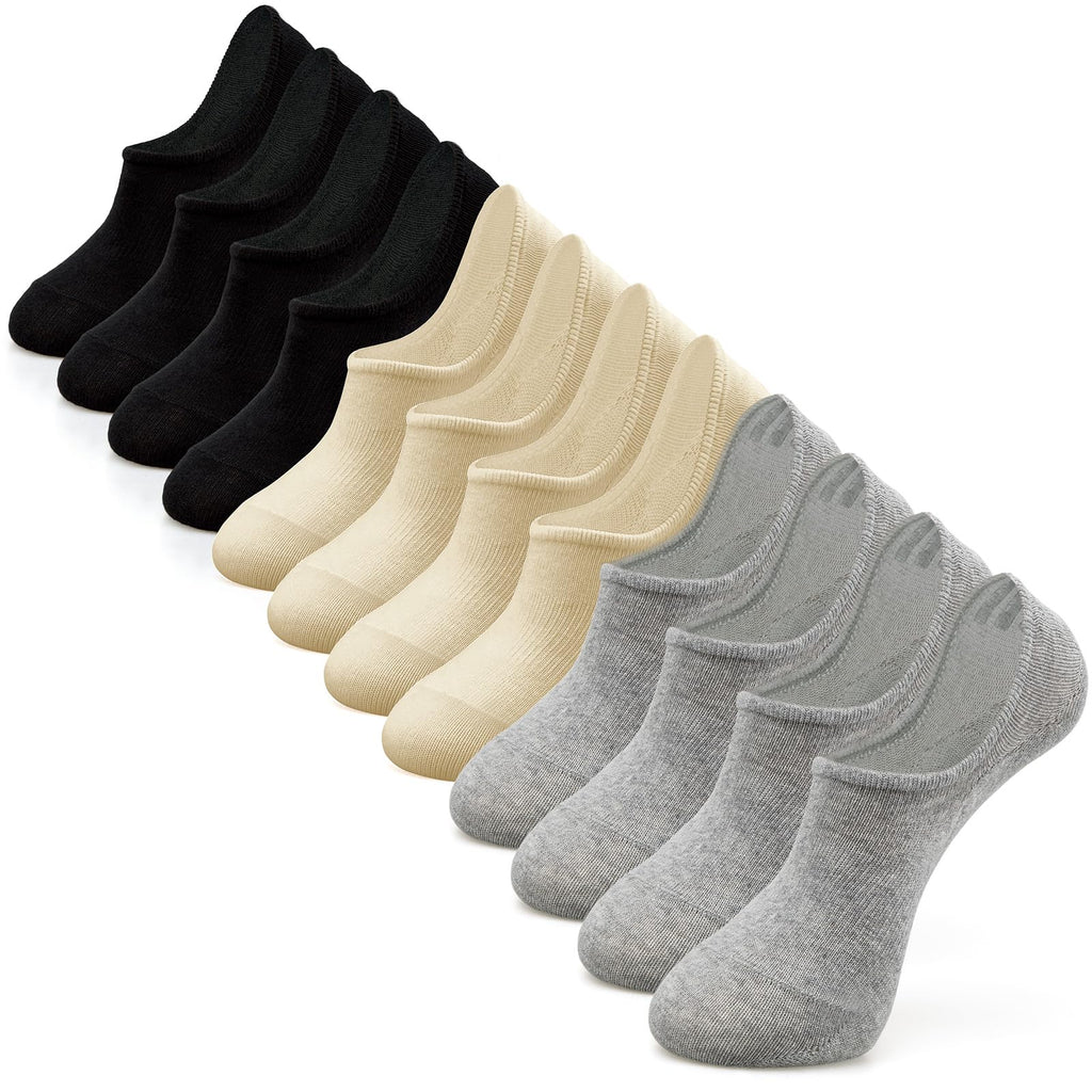 IDEGG No Show Socks Women & Men Low Cut Ankle Short Athletic Running Casual Invisible Liner Socks